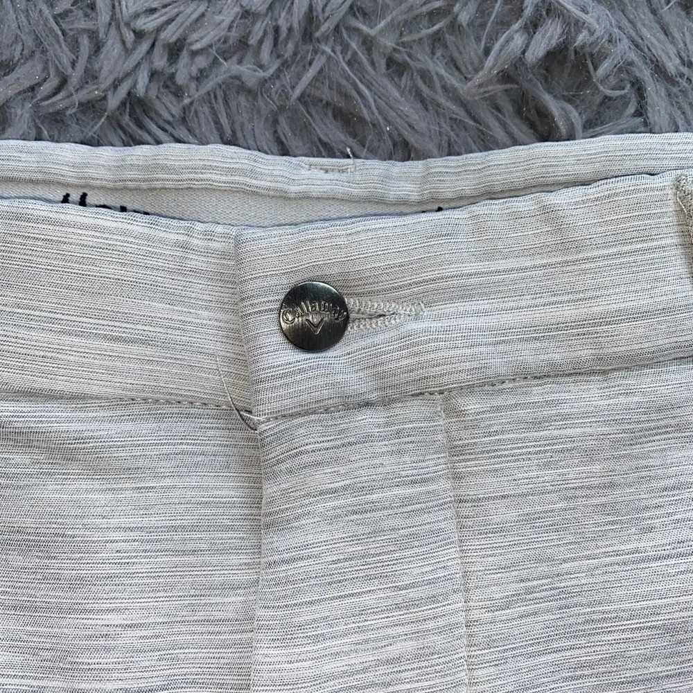 Callaway Men's Golf Shorts with Media Pocket, Size 34, Color Gray 10
